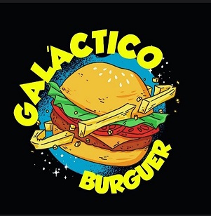 Logo restaurante Galáctico Burguer