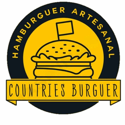 Logo restaurante Hamburgueria Countries Burguer