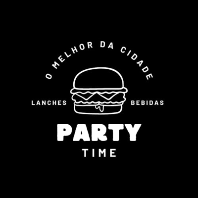 Logo restaurante Party Time Hamburgueria