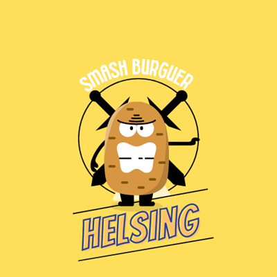 Logo restaurante Helsing Burguer