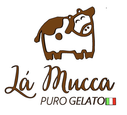 Logo restaurante La Mucca Gelateria Mega Moda