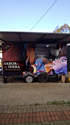 Logo restaurante sabor da serra