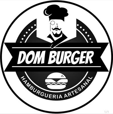 Logo restaurante DOM BURGER HAMBURGUERIA ARTESANAL
