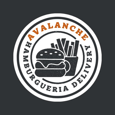 Logo restaurante Avalanche Hamburgueria Delivery