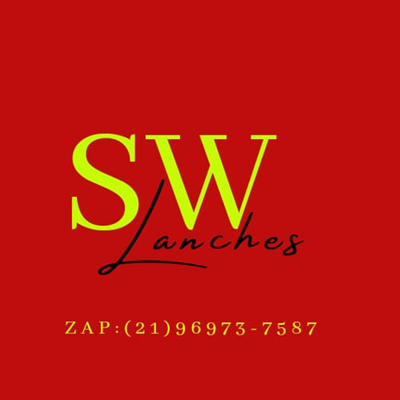 Logo restaurante sw lanches