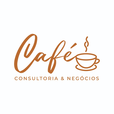 Logo restaurante Café consultoria e negócios