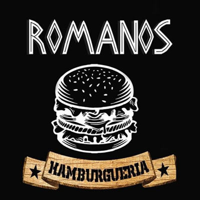 Logo restaurante Romanos Hamburgueria