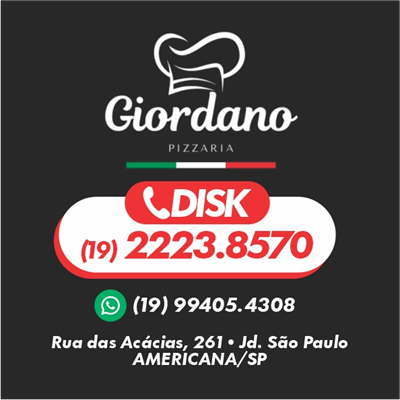 Logo restaurante Pizzaria giordano