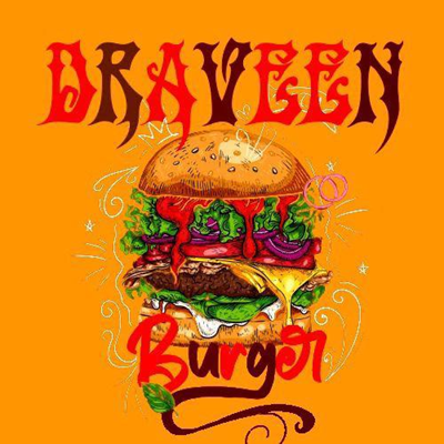 Logo restaurante draveen burger