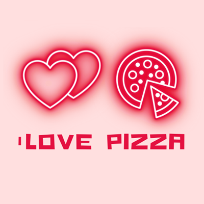 Logo restaurante iLove Pizza