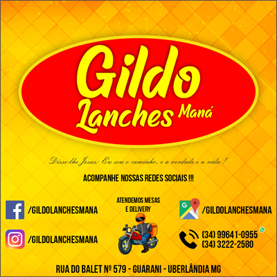 Logo restaurante GILDO LANCHES MANÁ
