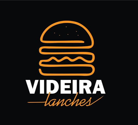 Logo restaurante videira lanches