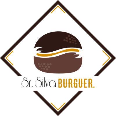Logo restaurante Sr. Silva Burguer