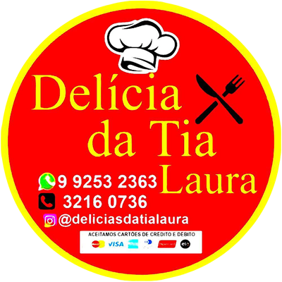 Logo restaurante Delícias da Tia Laura