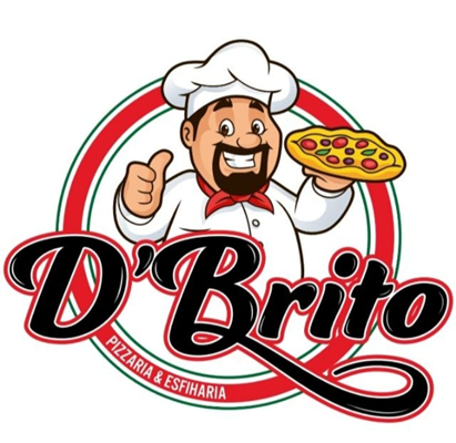 Logo restaurante D´brito pizzaria & Esfhiaria
