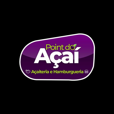 Logo restaurante point do acai