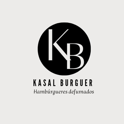 Logo restaurante kasal Marmitex e Burguer