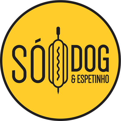 Logo restaurante Só Dog e Espetinho