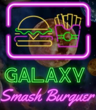 Logo restaurante Galaxy Smash Burguer