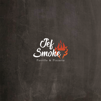 Logo restaurante Jef Smoke Parrilla e Pizzaria