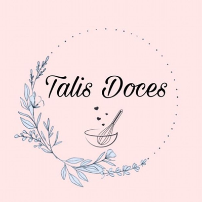 Logo restaurante cupom Talis Doces