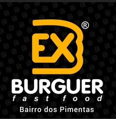 Logo restaurante EX BURGUER (PIMENTAS)