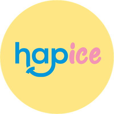 Logo restaurante HapIce Sorvetes e Acai
