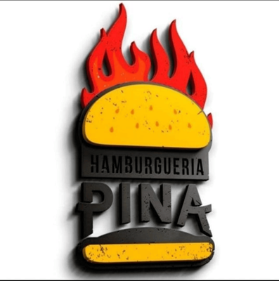 Logo restaurante Hamburgueria pina 