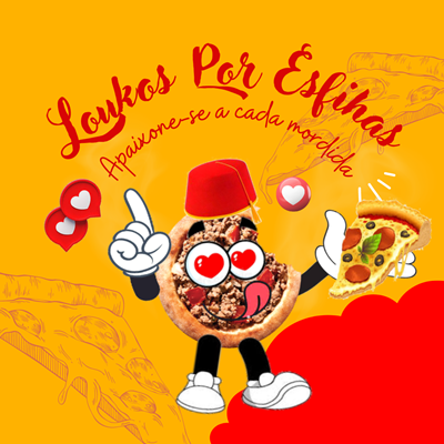 Logo restaurante Loukos Por Esfihas