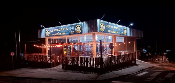 Logo restaurante Novos Ares