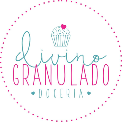 Logo restaurante Doceria Divino Granulado