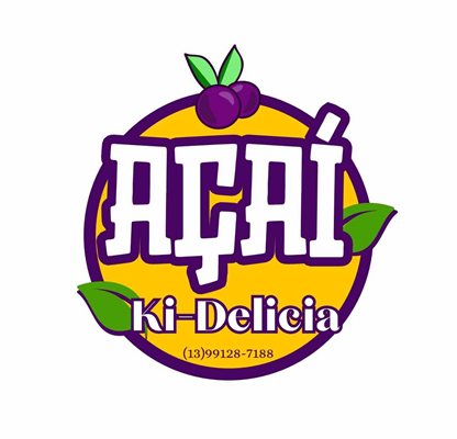 Logo restaurante Açai Ki-Delicia