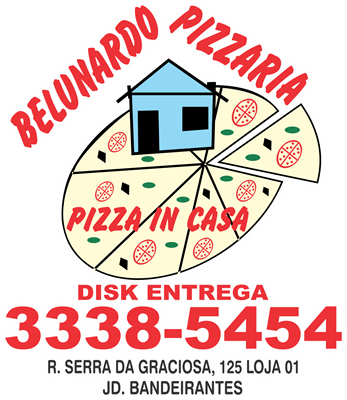 Logo restaurante Belunardo Pizzaria e Cantina