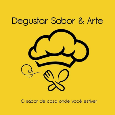 Logo restaurante Degustar Sabor e Arte
