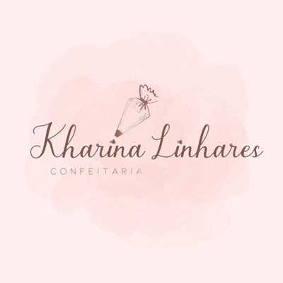 Logo restaurante Kharina Linhares Confeitaria
