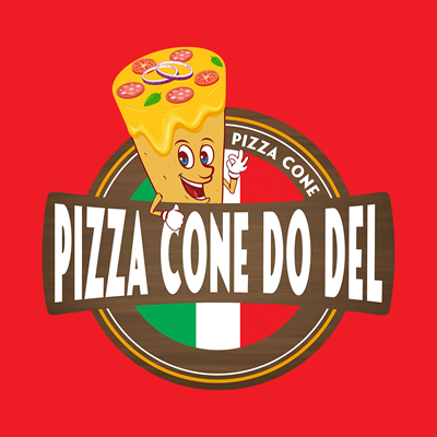Logo restaurante Pizza Cone do Del