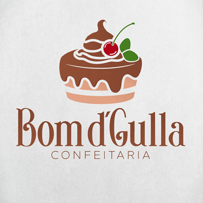Logo restaurante Bom d'Gulla Confeitaria