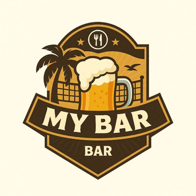 Logo restaurante my bar