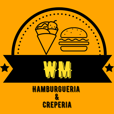 Logo restaurante WM Hamburgueria e Creperia