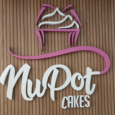 Logo restaurante Nupot Cakes