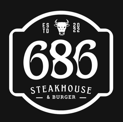 Logo restaurante 686 Steakhouse & Burger