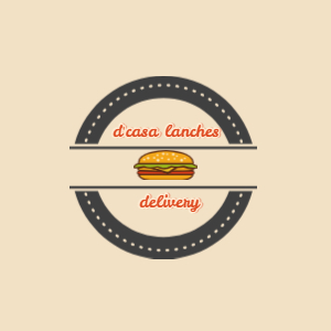 Logo restaurante d'casa lanches