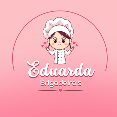 Logo restaurante Eduarda Brigadeiros