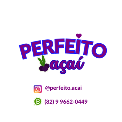 Logo restaurante Perfeito Açaí