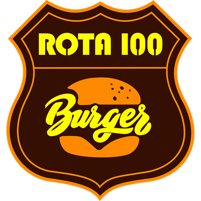 Logo restaurante ROTA 100 BURGER