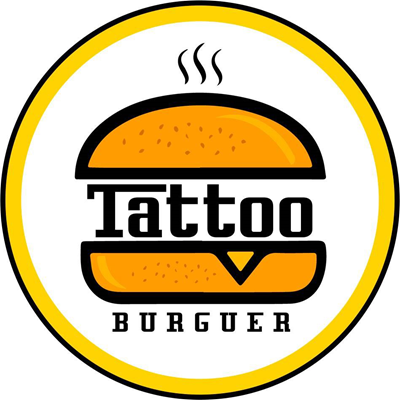 Logo restaurante tattoo burguer