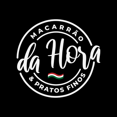 Logo restaurante Macarrão da Hora e Pratos Finos