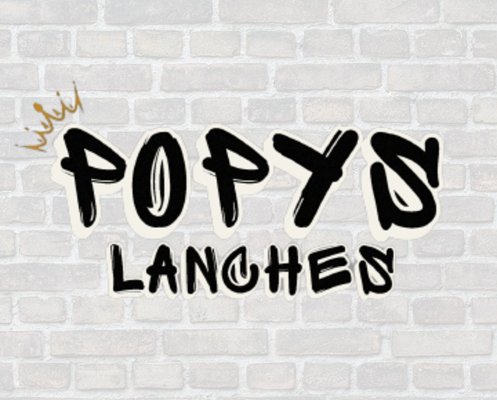 Logo restaurante Popys - Hot Dog & Burguer