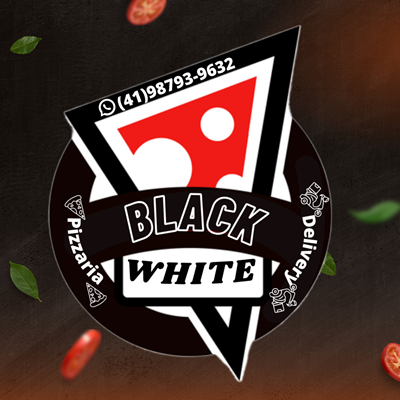 Logo restaurante Black White Pizzaria