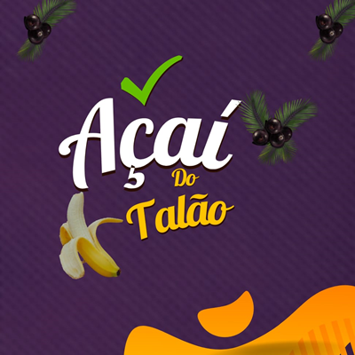 Logo restaurante Açai do Talão açai e pastelaria